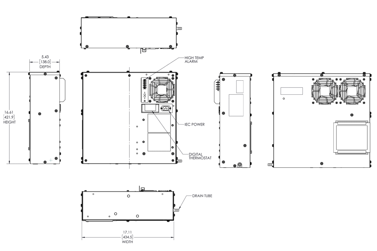 Access DSP17 general arrangement drawing