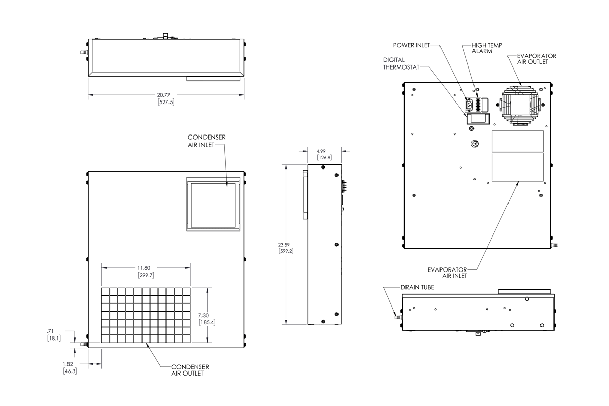 Access DSP23 general arrangement drawing